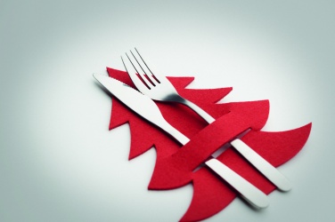 Logo trade advertising products picture of: RPET felt cutlery holder set